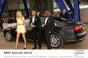 Laura Whitmore, Rickie Haywood-Williams and Melvin Odoom - BRIT Awards